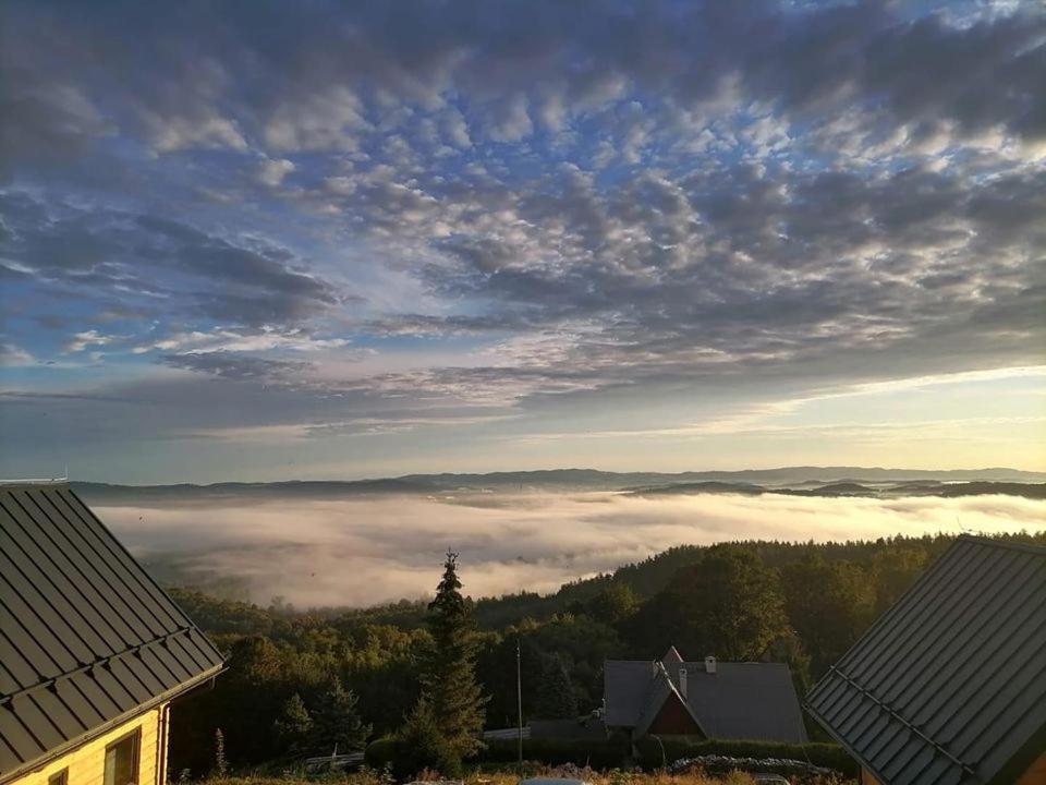 Gorskie Domki W Karkonoszach Z Widokiem Подґужин Екстер'єр фото