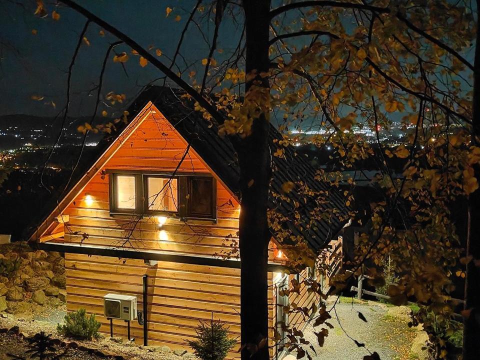 Gorskie Domki W Karkonoszach Z Widokiem Подґужин Екстер'єр фото