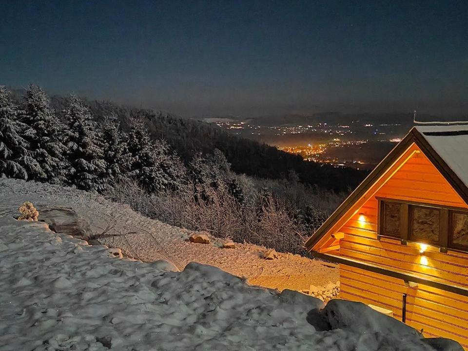 Gorskie Domki W Karkonoszach Z Widokiem Подґужин Екстер'єр фото