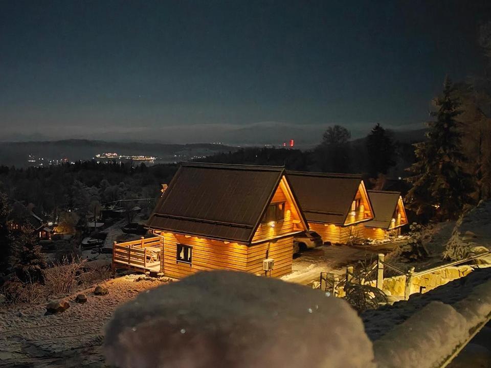 Gorskie Domki W Karkonoszach Z Widokiem Подґужин Екстер'єр фото